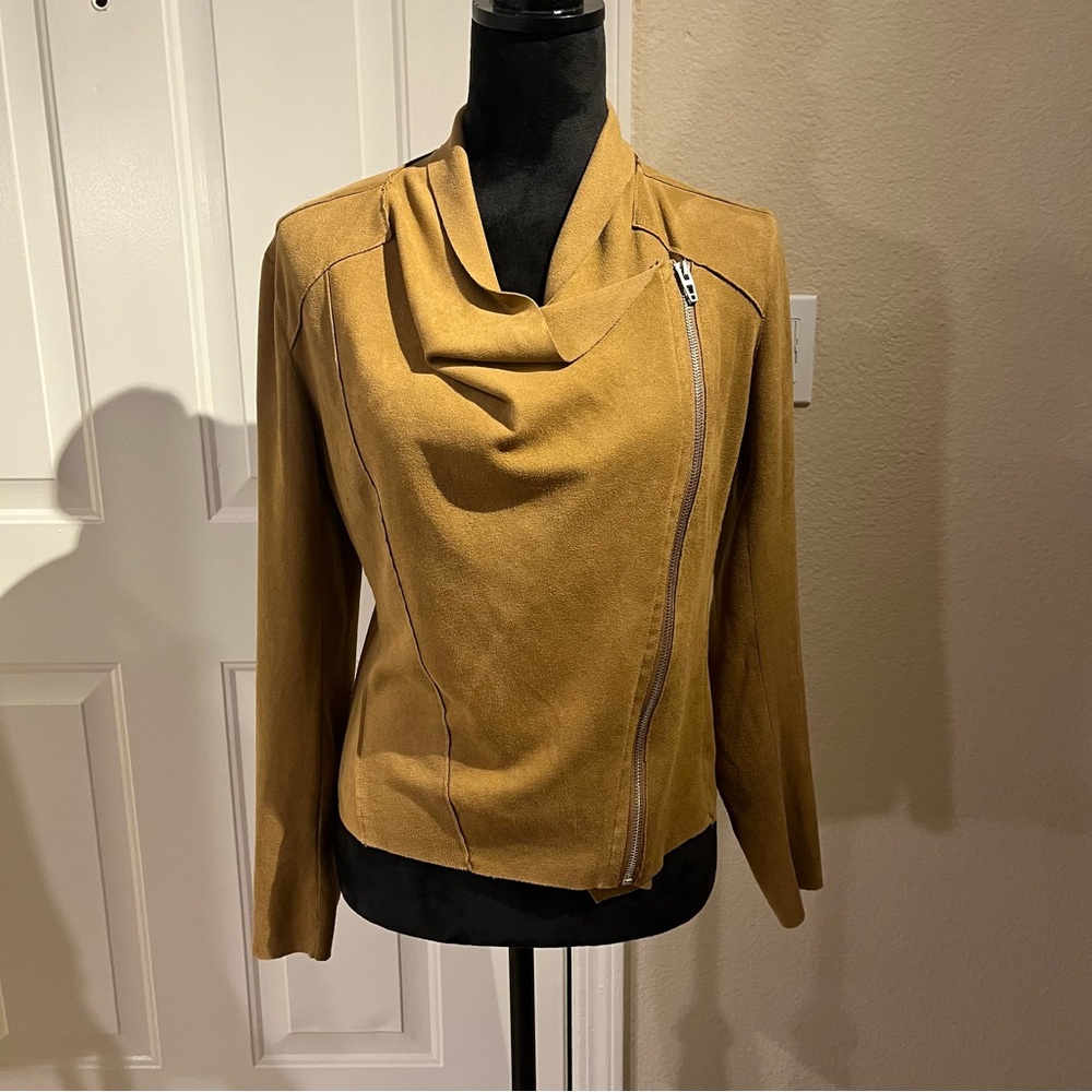 Blank NYC Tan Women's Draped Blazer